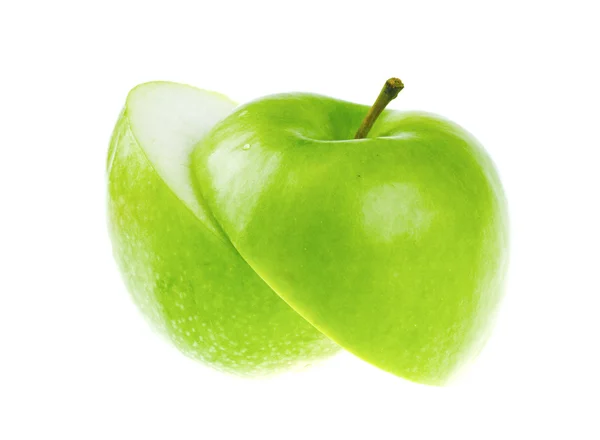 Čerstvé řezané jablko — Stock fotografie