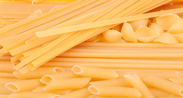 Many types of pasta — Stock Photo, Image