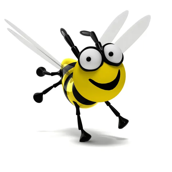 3d Bee — Stock Photo, Image