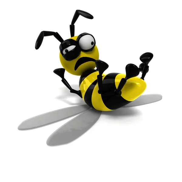 3 d の蜂 — ストック写真