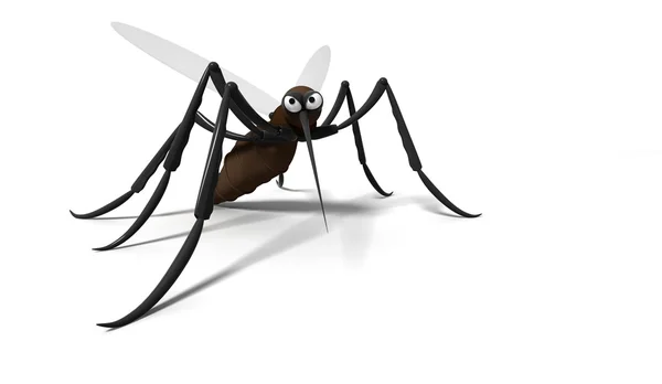 Mosquito 3D — Fotografia de Stock