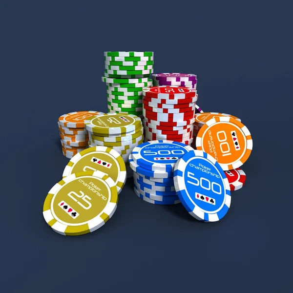 Póker — Stock Fotó