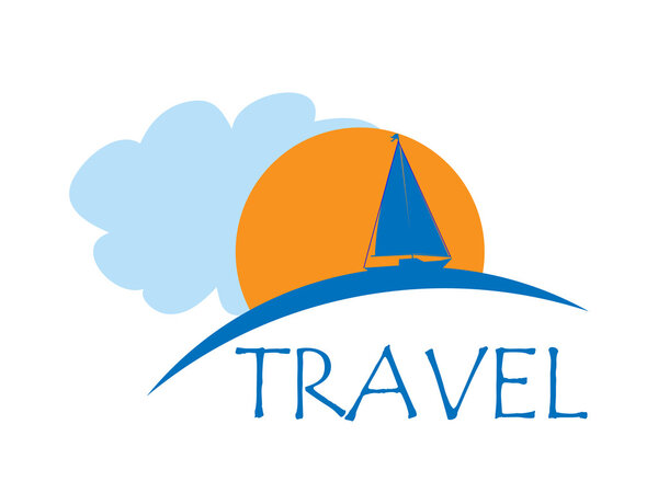 Illustration of sample travel logo