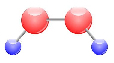 H2O2 molekül