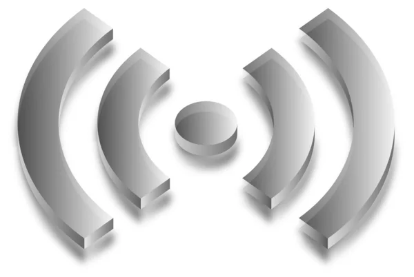Logo wireless — Stock Photo, Image