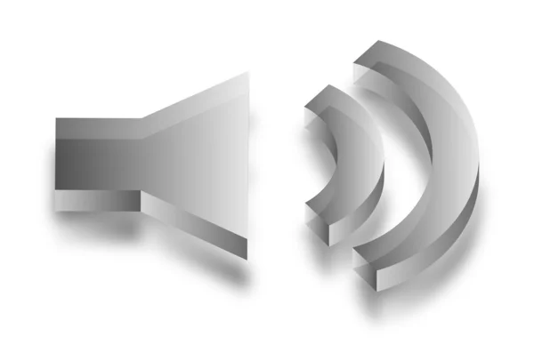 Logo audio — Stock Photo, Image