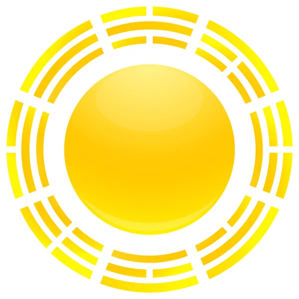 太陽 8 triagrams — ストック写真