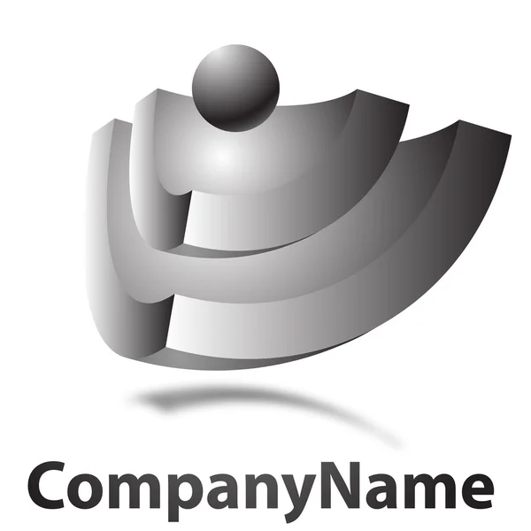 Logo sans fil — Image vectorielle