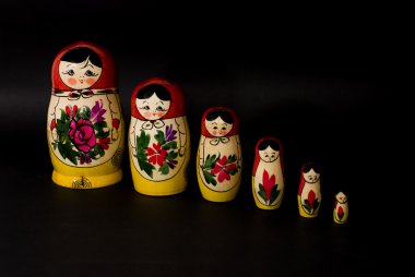 Russian Dolls. clipart