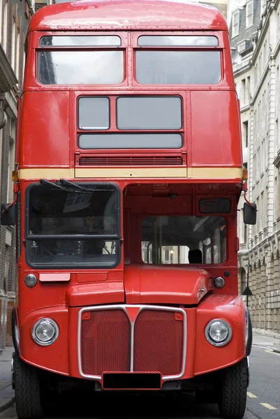 Červený autobus london — Stock fotografie