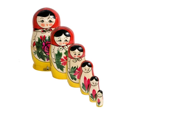 Ruské panenky. — Stock fotografie