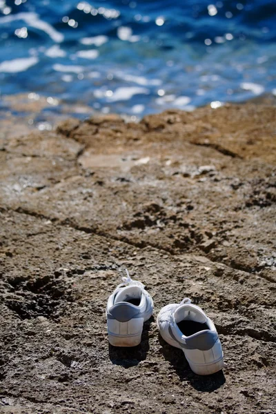 stock image Gone swimming