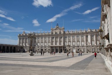 Royal Palace .Madrid clipart