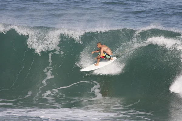 Surfen Wave Rechtenvrije Stockfoto's