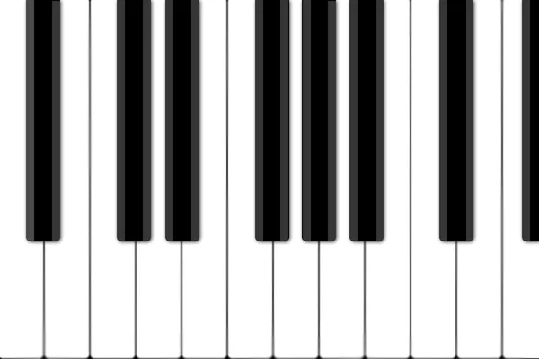 stock vector Piano keys