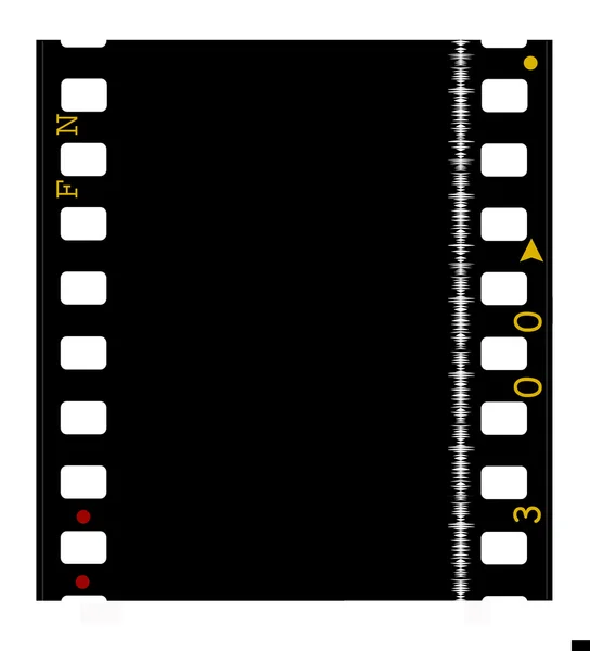 35mm film ramar — Stockfoto