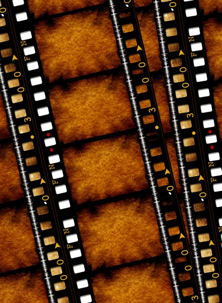 Velho filme 35 milímetros Filme — Fotografia de Stock