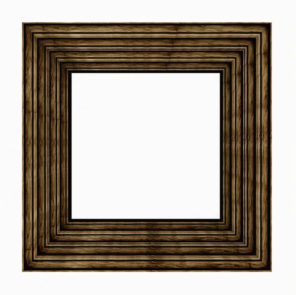 木相框 — 图库照片