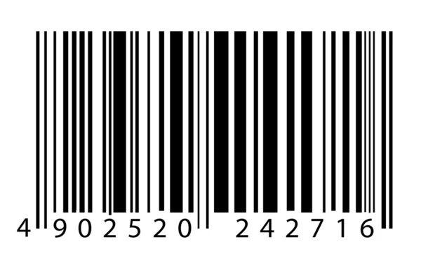Étiquette code barre — Photo