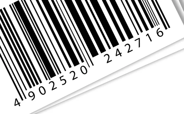 Bar code label — Stock Photo, Image
