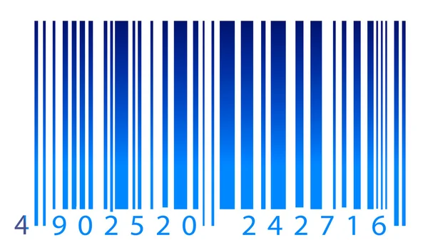 Etiqueta de código de barras — Foto de Stock