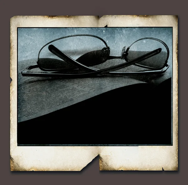 Старий polaroid — стокове фото