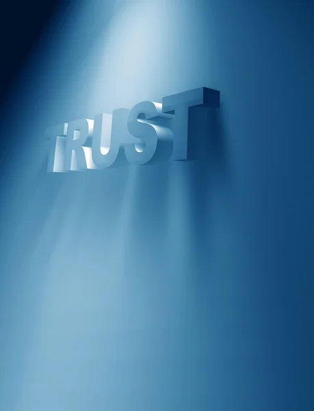 TRUST — Stock Photo, Image