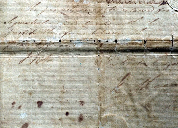 Старинный почерк — стоковое фото