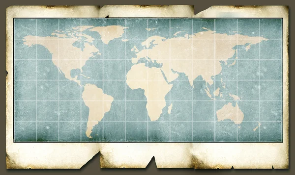 Карта Vintage світу — стокове фото