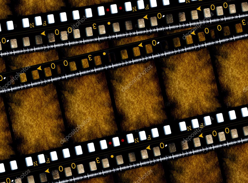 Old 35 mm movie Film — Stock Photo © janaka #1911321