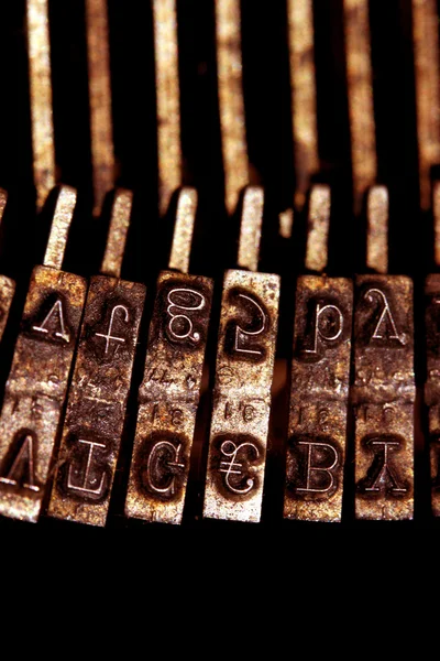 Oude schrijfmachine — Stockfoto