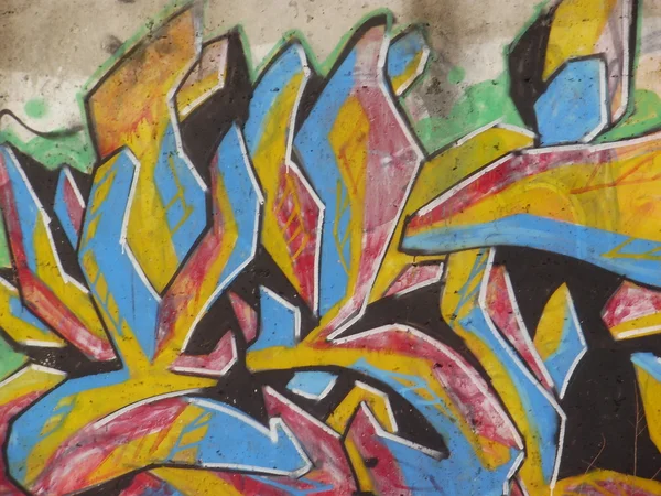 Graffiti in città — Foto Stock