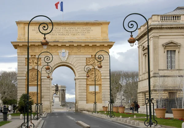Arco do Triunfo, Montpellier — Fotografia de Stock