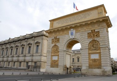 Arc de Triomphe, Montpellier clipart