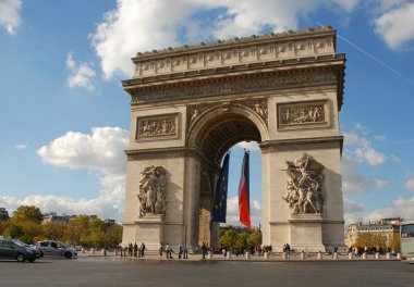 Arc de Triomphe, Paris clipart