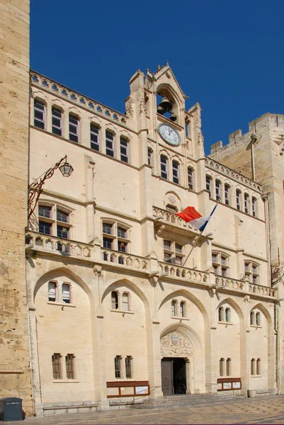 Town hall of Narbonne — Stock Photo, Image