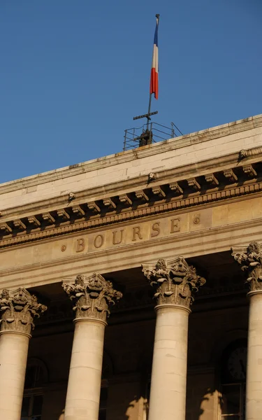Paris Stock Exchange — Stock Photo, Image