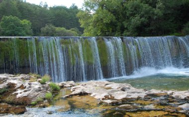 Waterfall in Cevennes clipart