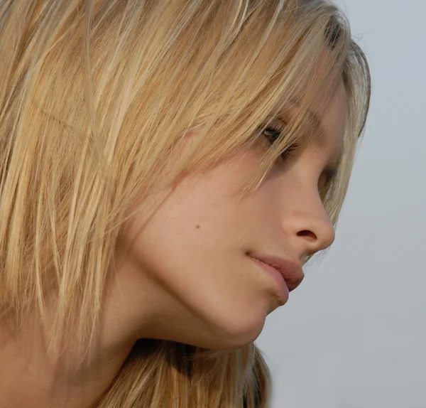 Blondýna teenager — Stock fotografie
