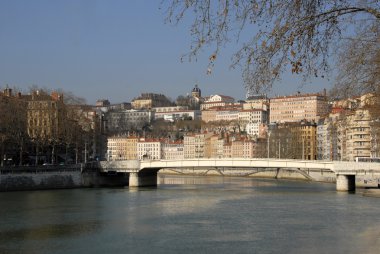 Lyon cityscape clipart