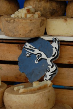 Corsica cheese clipart