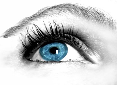 Blue eye clipart