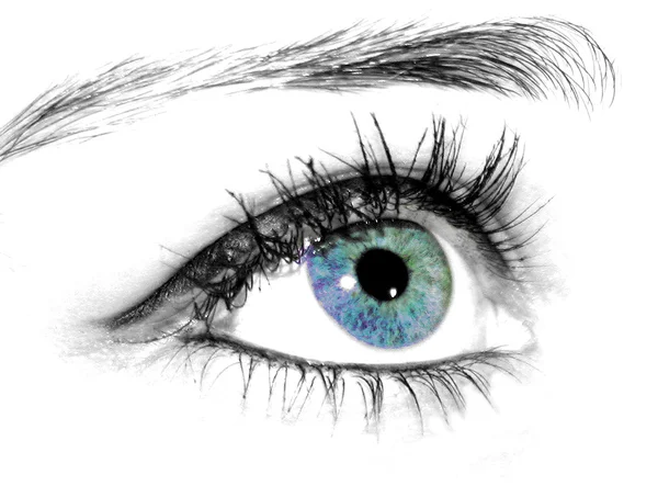 Olho azul — Fotografia de Stock