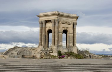 Monument of Peyrou, Montpellier clipart