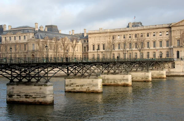 Мосту мистецтв, Париж — стокове фото