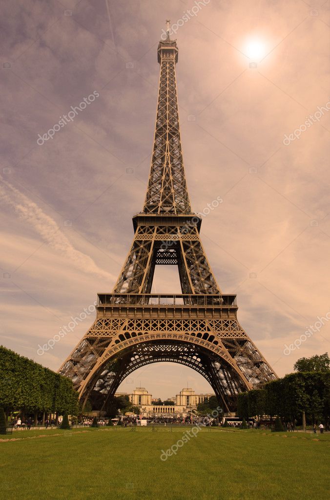 Eiffel tower — Stock Photo © cynoclub #2453654