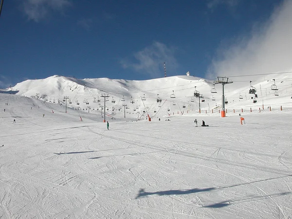 Mountain for skiing — Stock Photo, Image