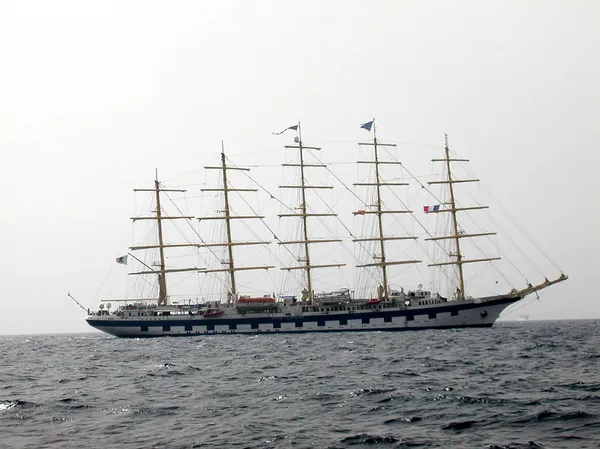 Regata yelkenli tekne — Stok fotoğraf