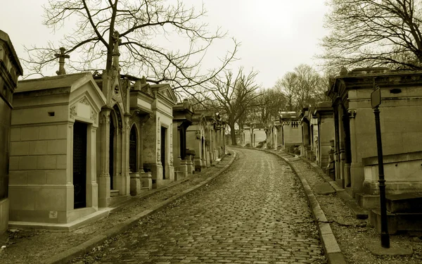 Hřbitov pere lachaise — Stock fotografie