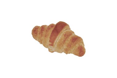 Overbaked plain croissant clipart